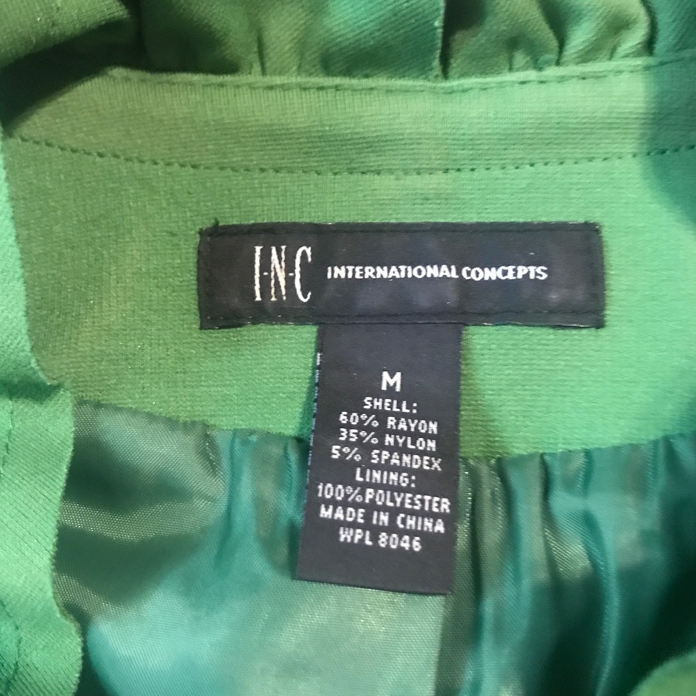 NWOT INC Ruffled Blazer - Picture 7 of 8
